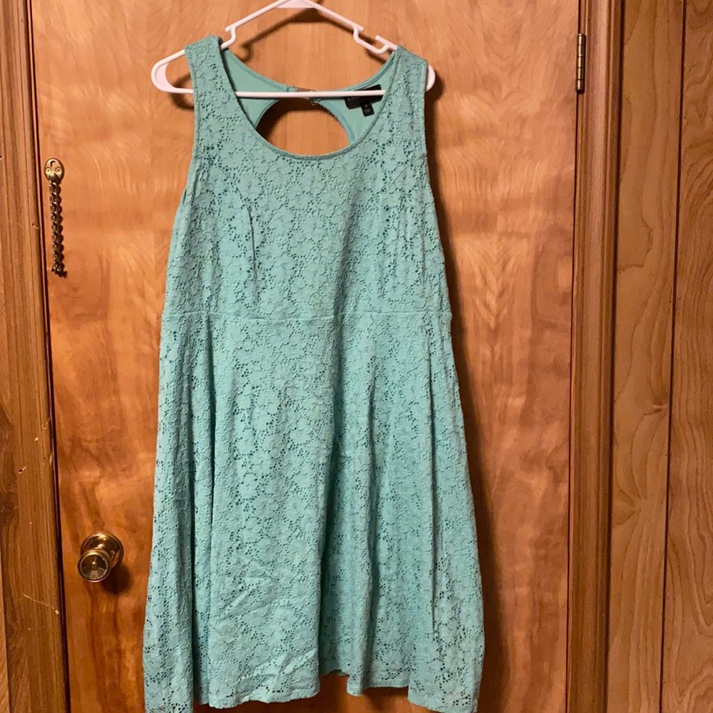 Lane Bryant floral lace dress-Size 18